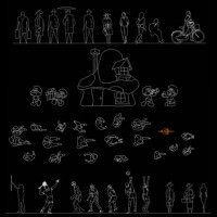 Download AutoCAD Libraries of People and Animals Download AutoCAD Libraries of People and Animals