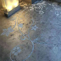 Floral Patterns on Concrete Floral Patterns on Concrete