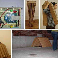 Shell House - Portable Cardboard Shelter for Homeless