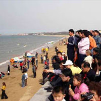 Mirage in Penglai, China