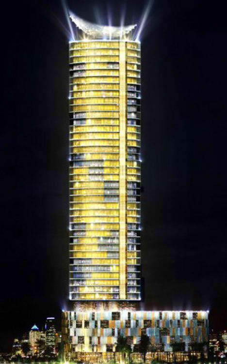 Dubai Time Residence Rotating Tower