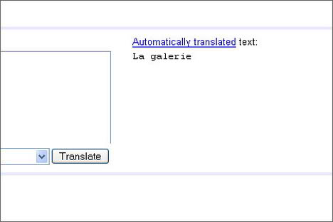 google translate