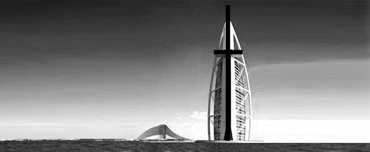 Burj al Arab - World's Largest Christian Cross