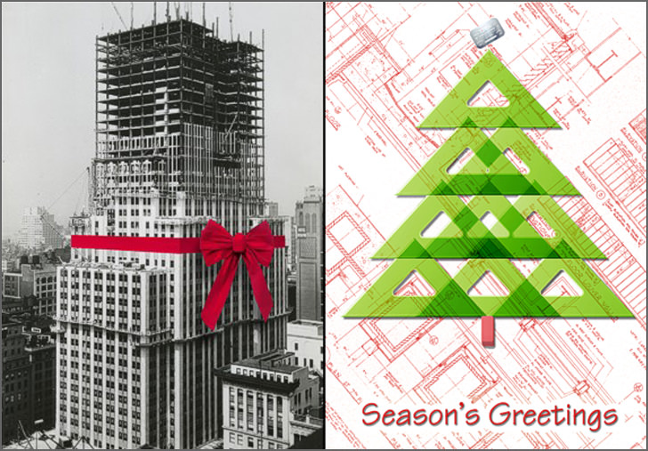 Architect Christmas Card