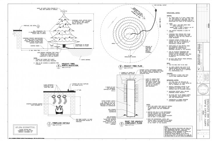 architect architecture christmas