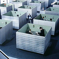 Office Cubicles Were Once Awesome. So What Went Wrong?