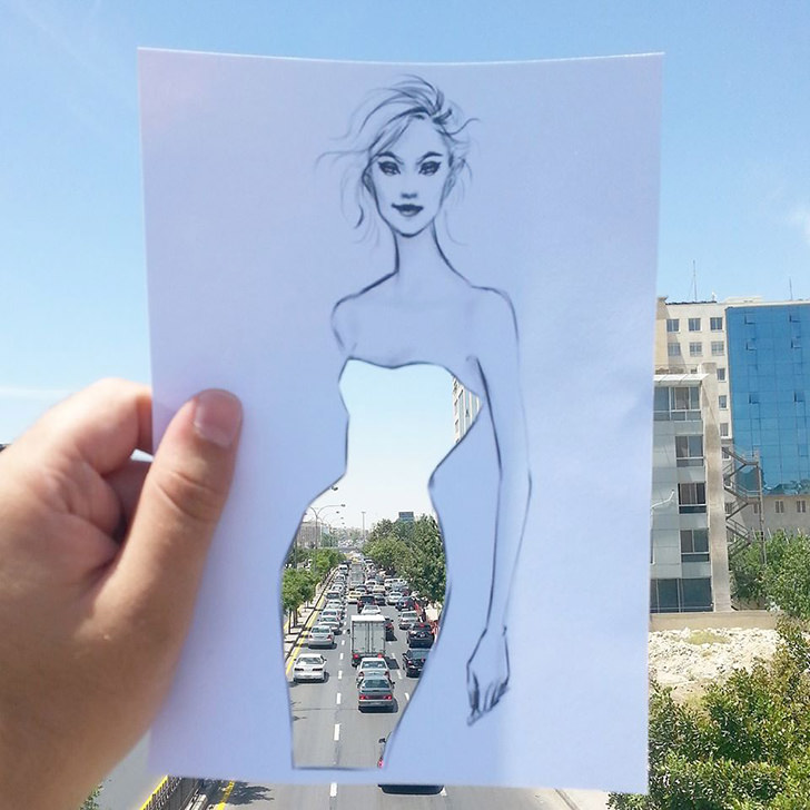 Architecture and Fashion Cut Out